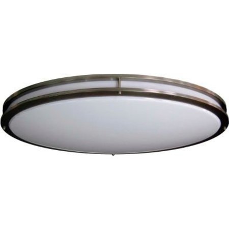 Amax Lighting Amax Lighting LED-JR005NKL LED Ceiling Fixtures, 70W, 4000 CCT, 5800 Lumens, 82 CRI, Nickel LED-JR005NKL